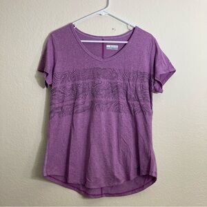 Columbia Casual Tee - Purple - Size XL